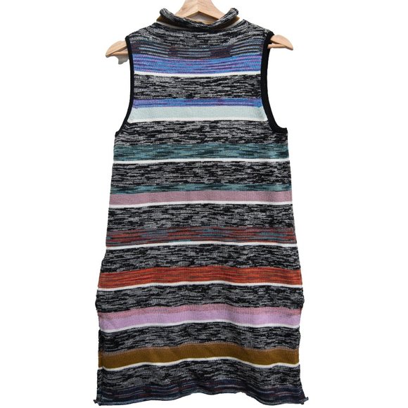 Anthropologie Space Tie Dye Mock Neck Dress Top - Picture 6 of 6